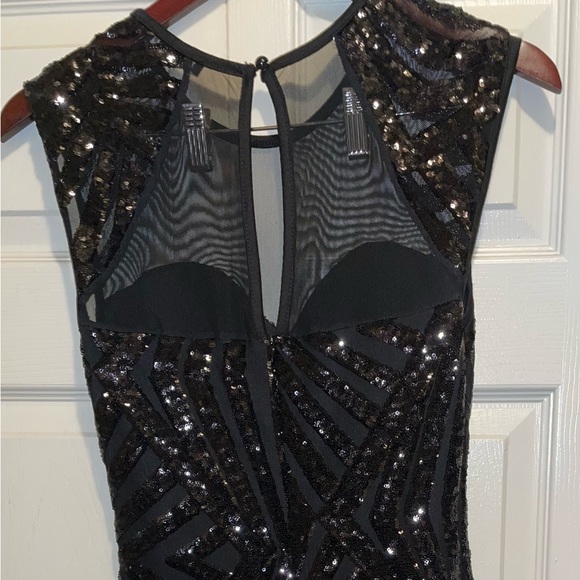 🥳🎊HOSTPICK🛍Lil Black Sequence Party Dress Pre Loved Like New 💃🏾SPARKLING 🪩 - Picture 16 of 16